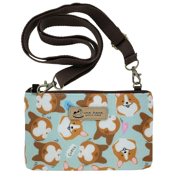 Waterproof Corgi Crossbody Shoulder Phone Purse - Picture 1 of 10